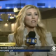 CBS reporter Serene Branson appears to suffer mild strike.